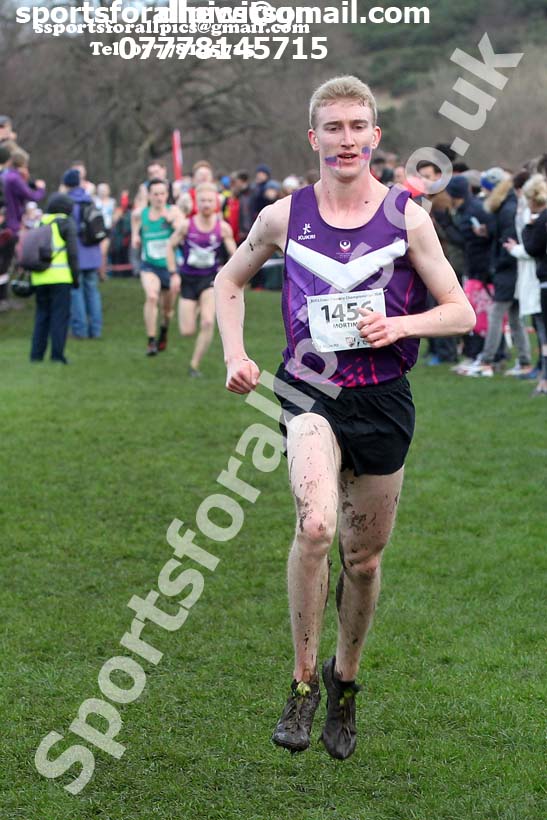 Mens long race  2020 BUCS Cross Country Champs., Edinburgh.  Photo: David T. Hewitson/Sports for All Pics